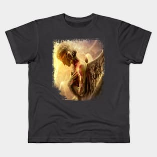 fantasy angel angels Nephilim god saint Kids T-Shirt
